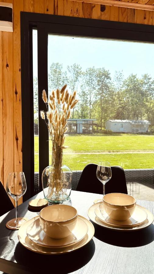 Luxe Tiny House Bij Het Leekstermeer Matsloot Dış mekan fotoğraf