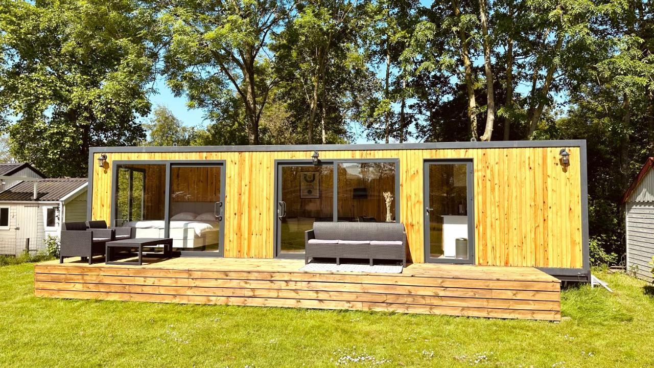 Luxe Tiny House Bij Het Leekstermeer Matsloot Dış mekan fotoğraf