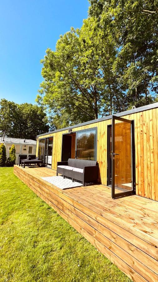 Luxe Tiny House Bij Het Leekstermeer Matsloot Dış mekan fotoğraf