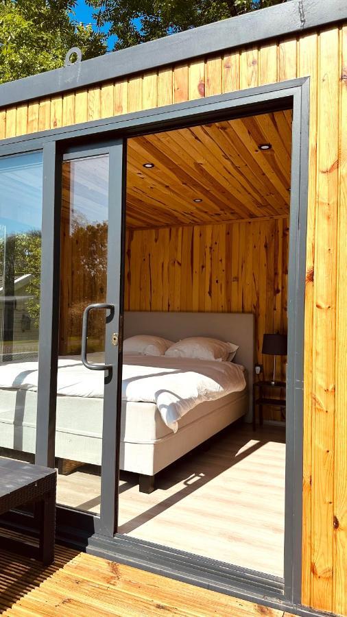 Luxe Tiny House Bij Het Leekstermeer Matsloot Dış mekan fotoğraf