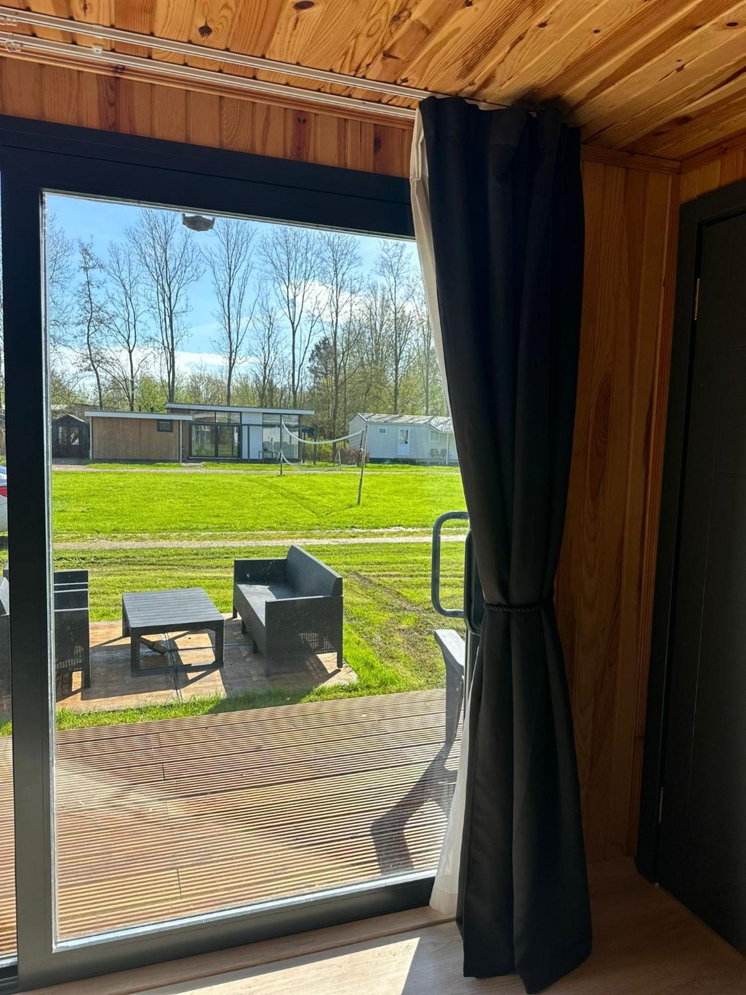 Luxe Tiny House Bij Het Leekstermeer Matsloot Dış mekan fotoğraf
